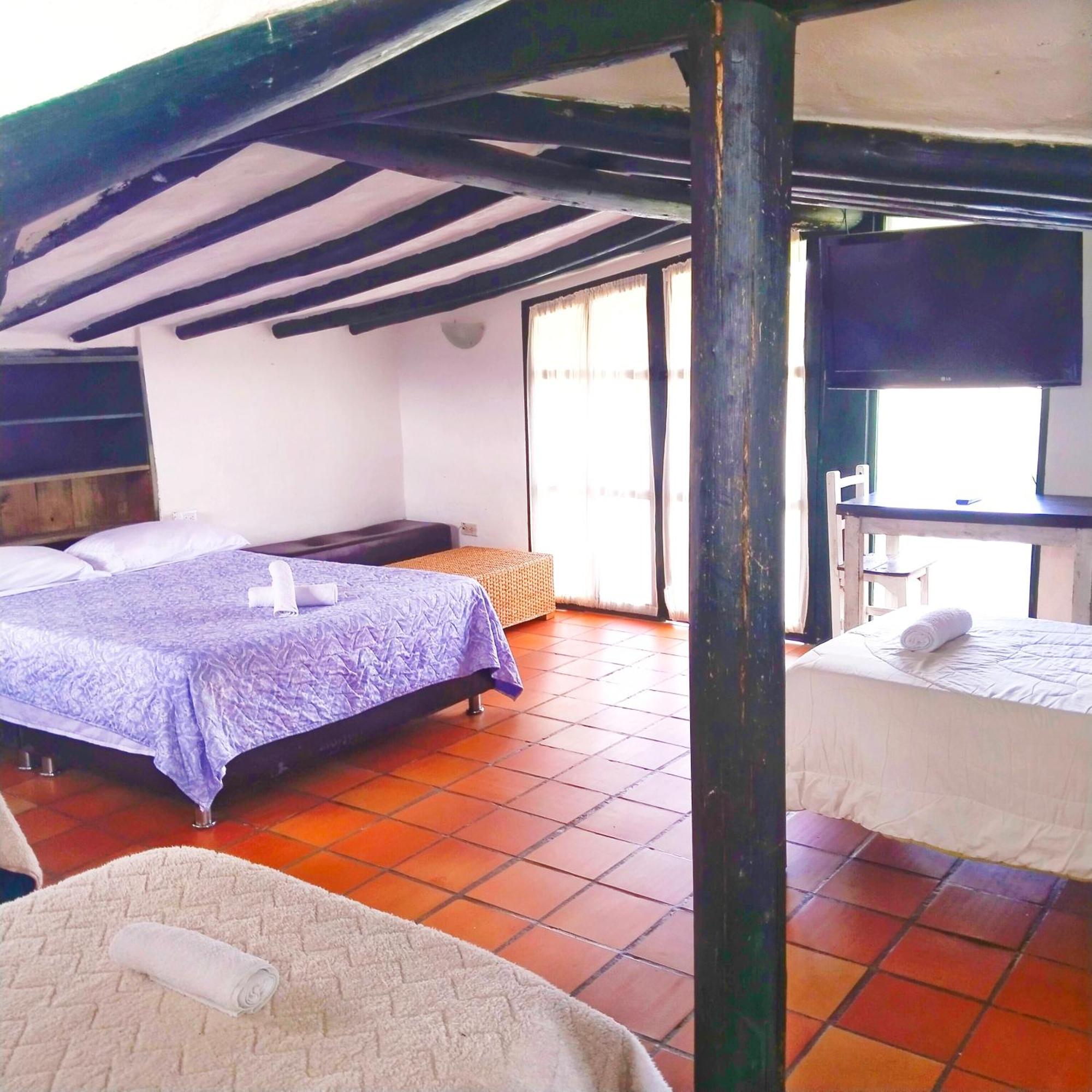 Hostal Balcon De Anita Rancho Tranquera Villa de Leyva Luaran gambar